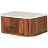 Artisan Furniture Beaumont prie sienos montuojamas mango medienos naktinis staliukas