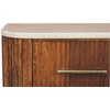 Artisan Furniture Beaumont prie sienos montuojamas mango medienos naktinis staliukas