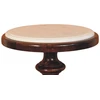 Artisan Furniture Bellmont šoninis staliukas su marmuriniu stalviršiu