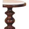Artisan Furniture Bellmont šoninis staliukas su marmuriniu stalviršiu