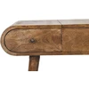 Artisan Furniture Contour Curve Dressing mango medienos kosmetinis staliukas