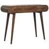 Artisan Furniture Contour Curve Dressing mango medienos kosmetinis staliukas