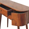 Artisan Furniture Grove mango medienos konsolinis staliukas, kaštono atspalvio