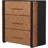 Artisan Furniture Havana Weave mango medienos komoda su 3 stalčiais