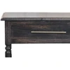 Artisan Furniture Heritage šoninis staliukas su tekintomis kojelėmis