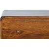 Artisan Furniture Lenkta Riešutmedžio komoda