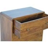 Artisan Furniture Lenkta Riešutmedžio komoda