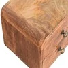 Artisan Furniture Lenktas Mini naktinis staliukas