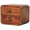 Artisan Furniture Lenktas Mini naktinis staliukas