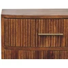 Artisan Furniture Lenktas naktinis staliukas