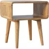 Artisan Furniture Lenktas naktinis staliukas