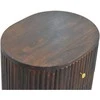 Artisan Furniture Lenktas naktinis staliukas su 3 stalčiais