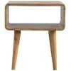 Artisan Furniture Lenktas naktinis staliukas