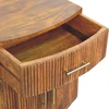 Artisan Furniture Lenktas naktinis staliukas