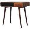 Artisan Furniture Lenktas Riešutmedžio rašomasis stalas