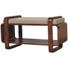Artisan Furniture Loop mango medienos suoliukas, kaštono atspalvio