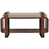 Artisan Furniture Loop mango medienos suoliukas, kaštono atspalvio