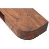 Artisan Furniture Lunar sieninis mango medienos konsolinis staliukas su 2 stalčiais, kaštono atspalvio