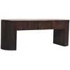 Artisan Furniture Mocha Velvet minkštasuolis su vertikalių griovelių apdaila