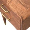Artisan Furniture Naktinis staliukas su 2 stalčiais