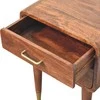 Artisan Furniture Naktinis staliukas su 2 stalčiais
