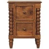 Artisan Furniture Naktinis staliukas su 2 stalčiais