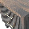Artisan Furniture Naktinis staliukas su 2 stalčiais