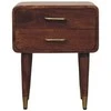Artisan Furniture Naktinis staliukas su 2 stalčiais