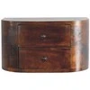 Artisan Furniture Naktinis staliukas su 2 stalčiais