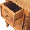 Artisan Furniture Naktinis staliukas su 2 stalčiais