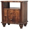 Artisan Furniture Naktinis staliukas su 2 stalčiais