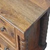 Artisan Furniture Naktinis staliukas su 2 stalčiais