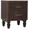 Artisan Furniture Naktinis staliukas su 2 stalčiais