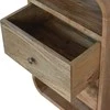 Artisan Furniture Naktinis staliukas su 2 stalčiais