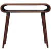 Artisan Furniture Amaya mango medienos konsolinis staliukas, kaštono atspalvio