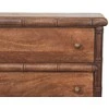 Artisan Furniture Raižyta Bambukinė komoda su 3 stalčiais