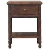 Artisan Furniture Raižyta Bambukinė naktinis staliukas