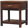Artisan Furniture Regency mango medienos naktinis staliukas, kaštono atspalvio