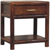 Artisan Furniture Regency mango medienos naktinis staliukas, kaštono atspalvio