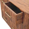 Artisan Furniture Ridgefront komoda, skrudintų migdolų atspalvio
