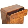 Artisan Furniture Riešutmedžio komoda su 3 stalčiais