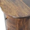 Artisan Furniture Riešutmedžio komoda su 3 stalčiais