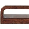 Artisan Furniture Riešutmedžio konsolinis staliukas su 3 stalčiais