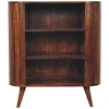 Artisan Furniture Cortez atvira mango medienos spintelė, kaštono atspalvio