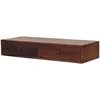 Artisan Furniture Riešutmedžio konsolinis staliukas su 2 stalčiais