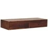 Artisan Furniture Riešutmedžio konsolinis staliukas su 2 stalčiais