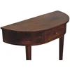 Artisan Furniture Sieninis mango medienos konsolinis staliukas su stalčiumi, kaštono atspalvio