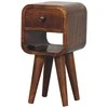 Artisan Furniture Riešutmedžio Mini naktinis staliukas