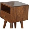 Artisan Furniture Riešutmedžio Mini naktinis staliukas