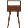 Artisan Furniture Riešutmedžio Mini naktinis staliukas